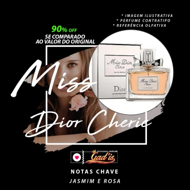 Perfume Similar Gadis 227 Inspirado em Miss Dior Cherie Contratipo